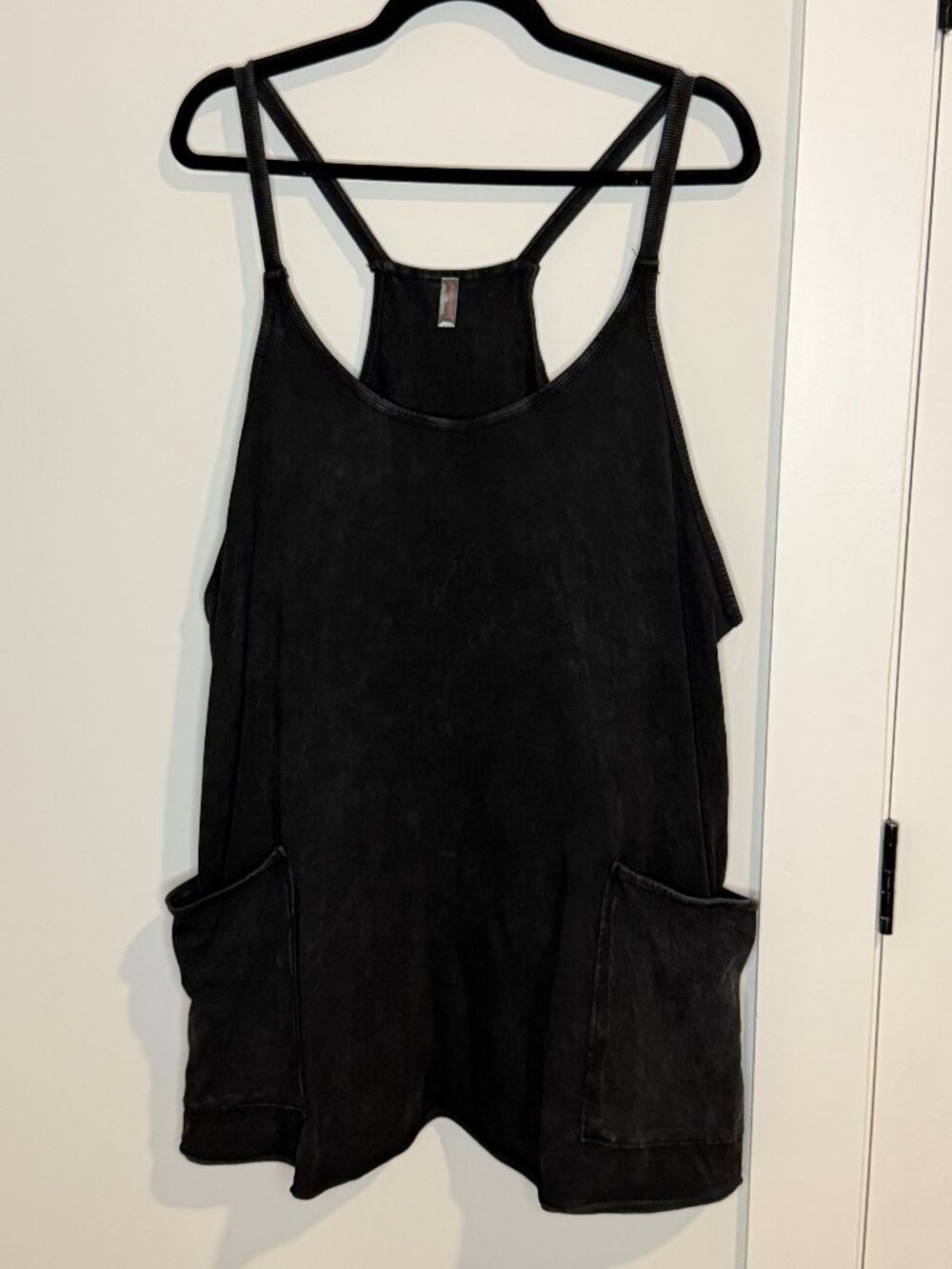 FREE PEOPLE (L) Black Romper